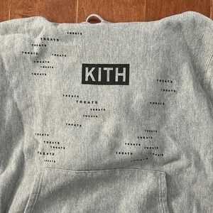 KITH Treats Encrypted Grey Hoodie XL